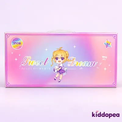 The printed Sweet Dream gift box lid.