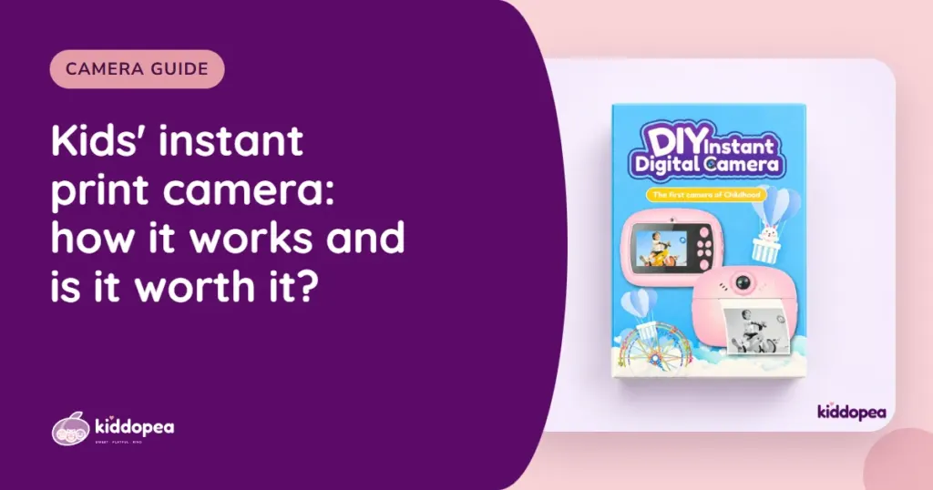 Kids' instant print camera: how it works and is it worth it?